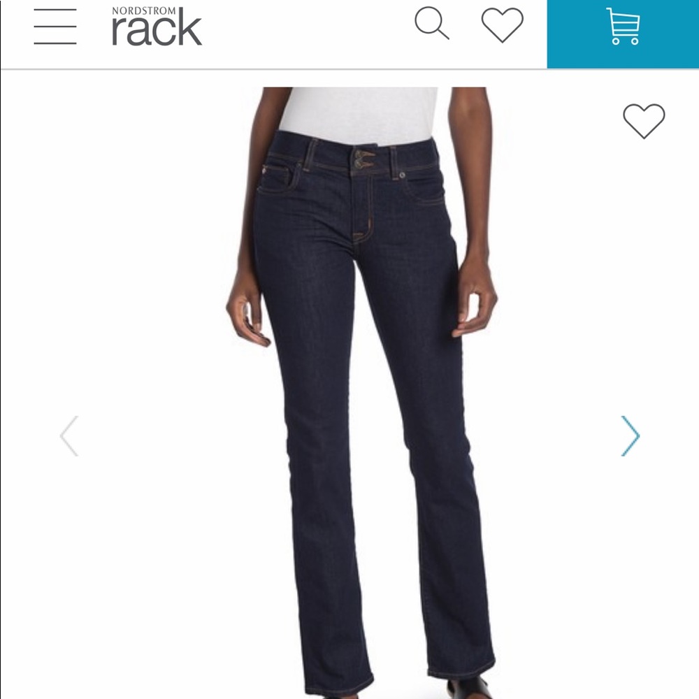 Hudson Ankle Ginny Straight Jeans